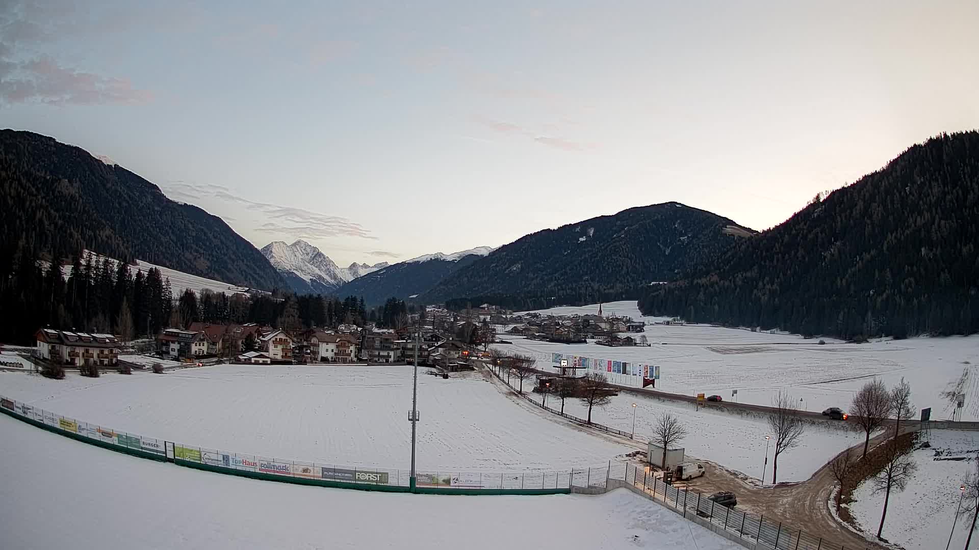 Webcam Niederrasen / Kronplatz – Vista en directo desde el Valle de Anterselva