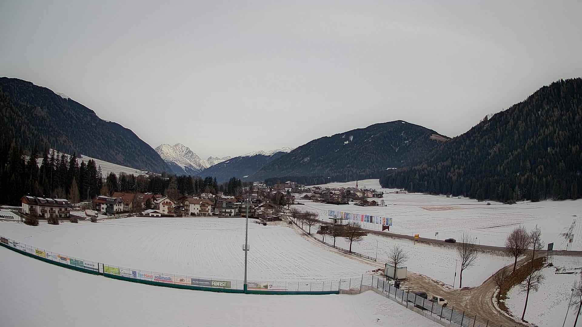 Webcam Niederrasen / Kronplatz – Vista en directo desde el Valle de Anterselva