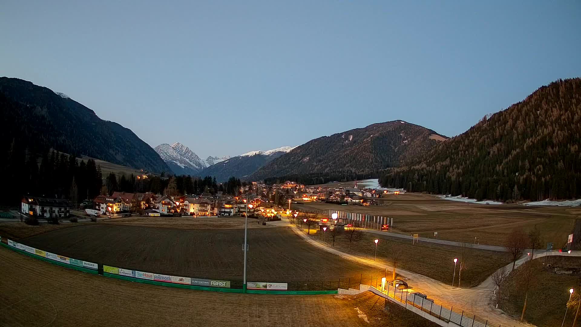 Webcam Niederrasen / Kronplatz – Vista en directo desde el Valle de Anterselva