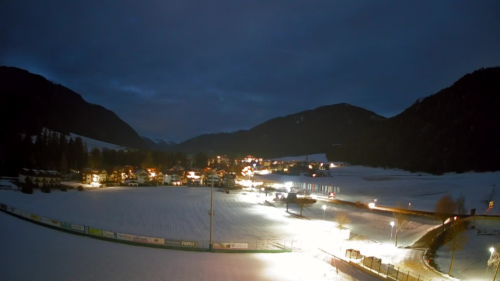 Webcam Niederrasen / Kronplatz – Vista en directo desde el Valle de Anterselva