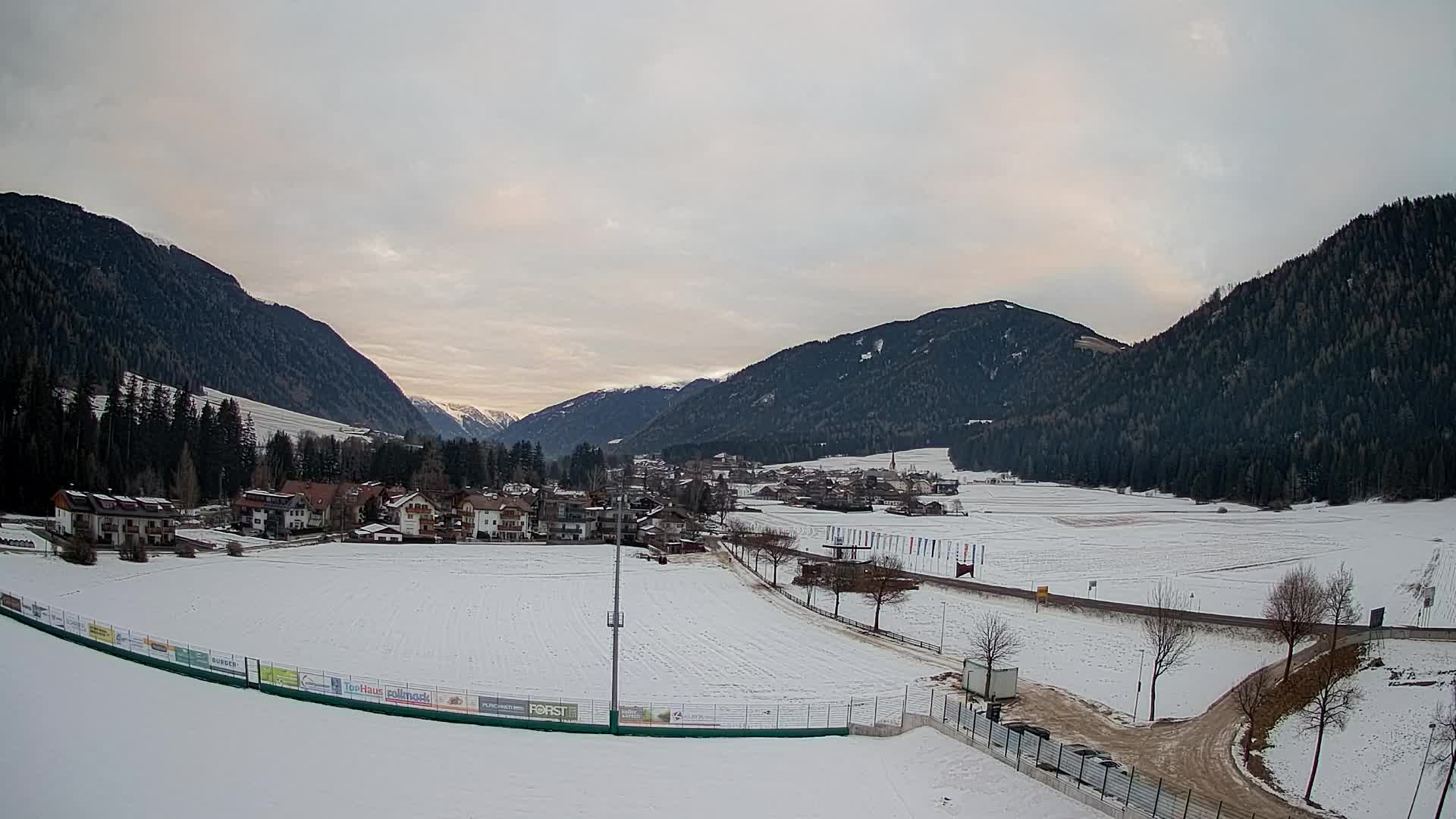 Webcam Niederrasen / Kronplatz – Vista en directo desde el Valle de Anterselva