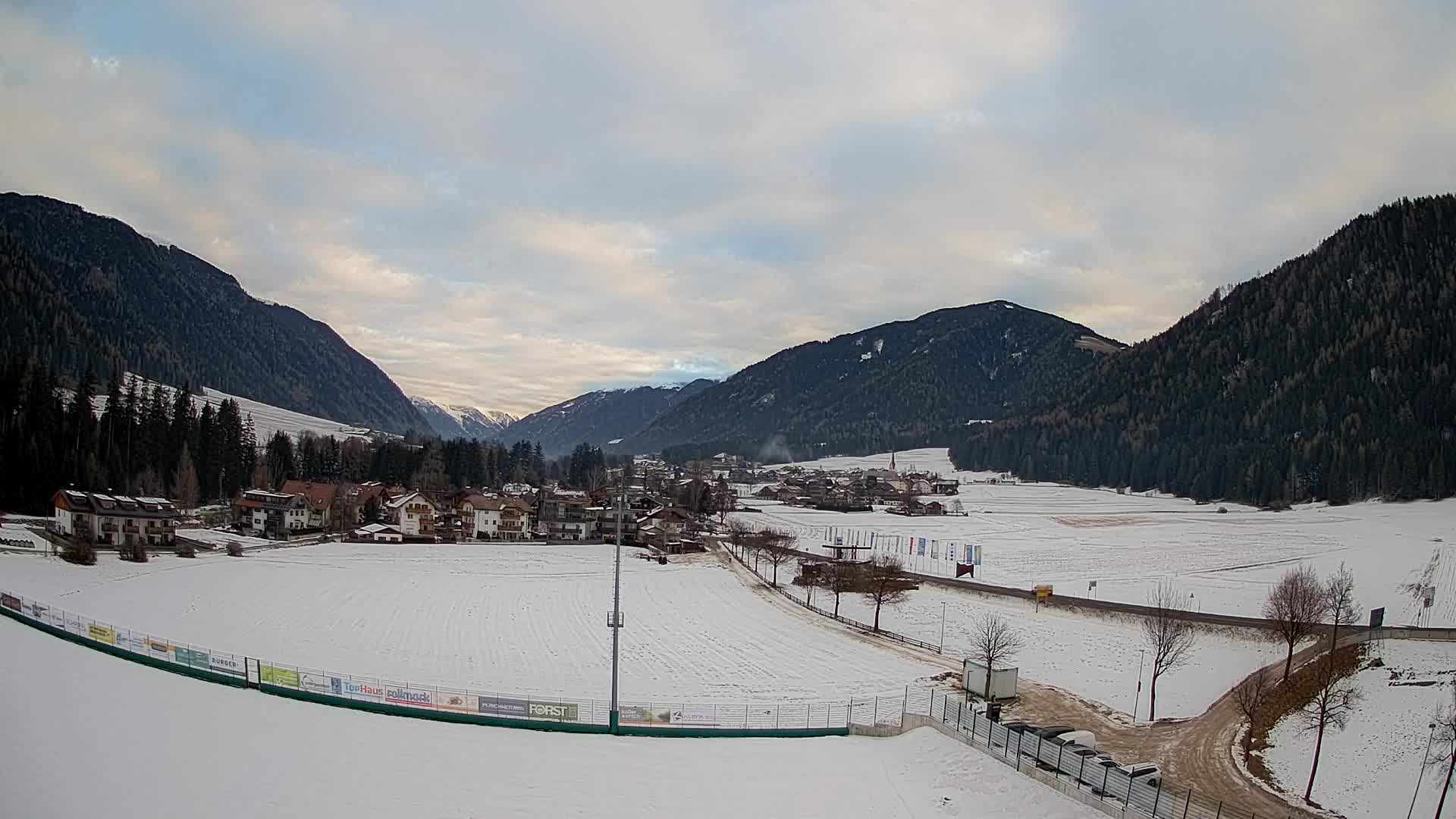 Webcam Niederrasen / Kronplatz – Vista en directo desde el Valle de Anterselva