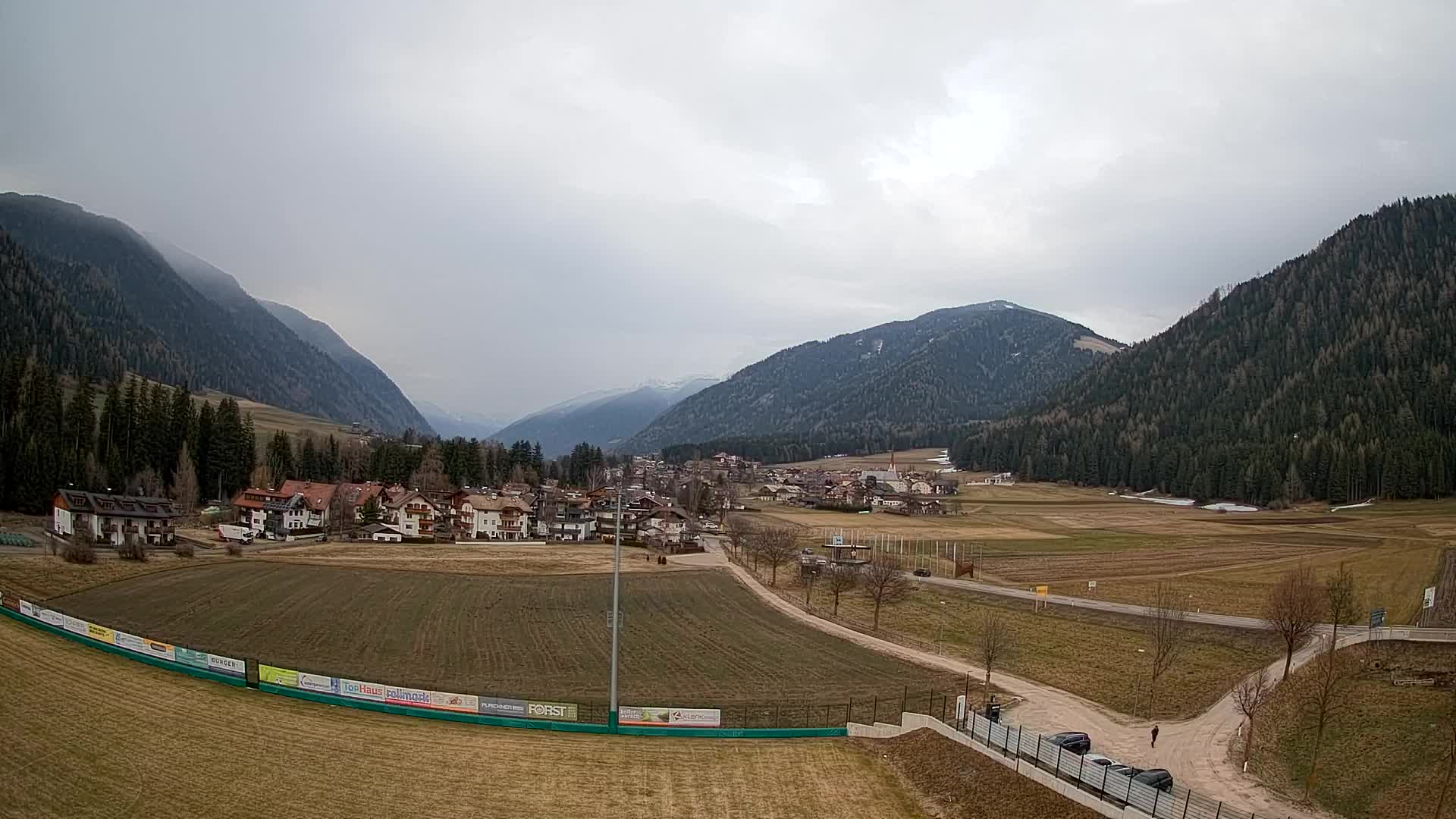 Webcam Niederrasen / Kronplatz – Vista en directo desde el Valle de Anterselva