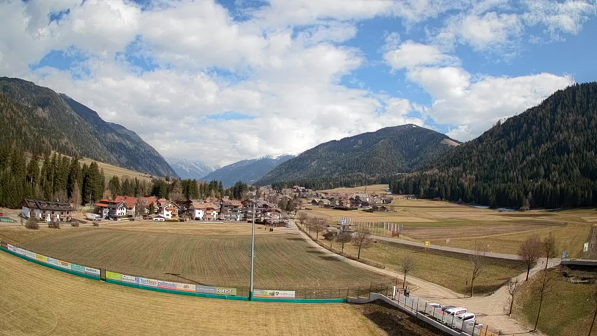 Webcam Niederrasen / Kronplatz – Vista en directo desde el Valle de Anterselva