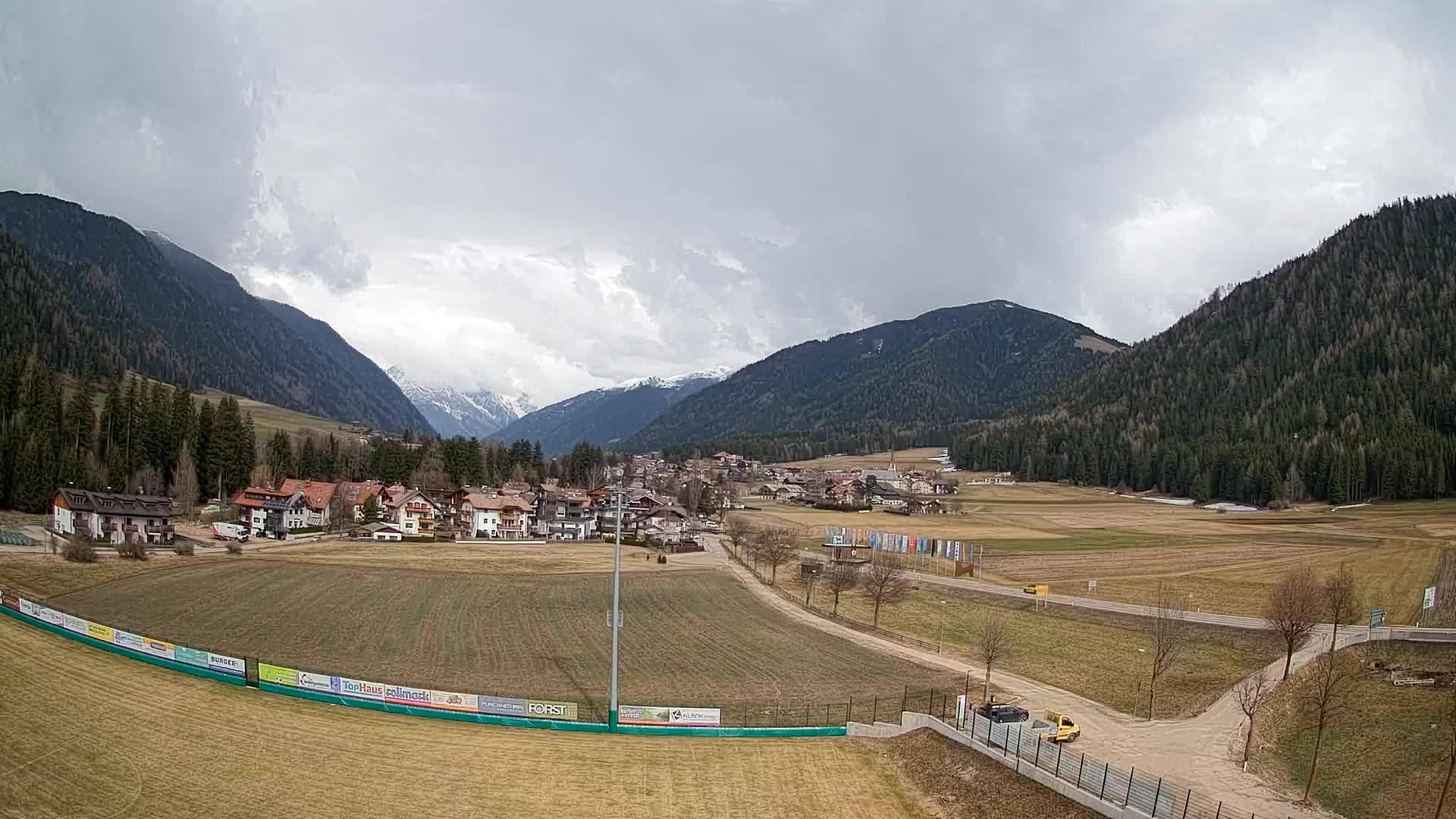 Webcam Niederrasen / Kronplatz – Vista en directo desde el Valle de Anterselva