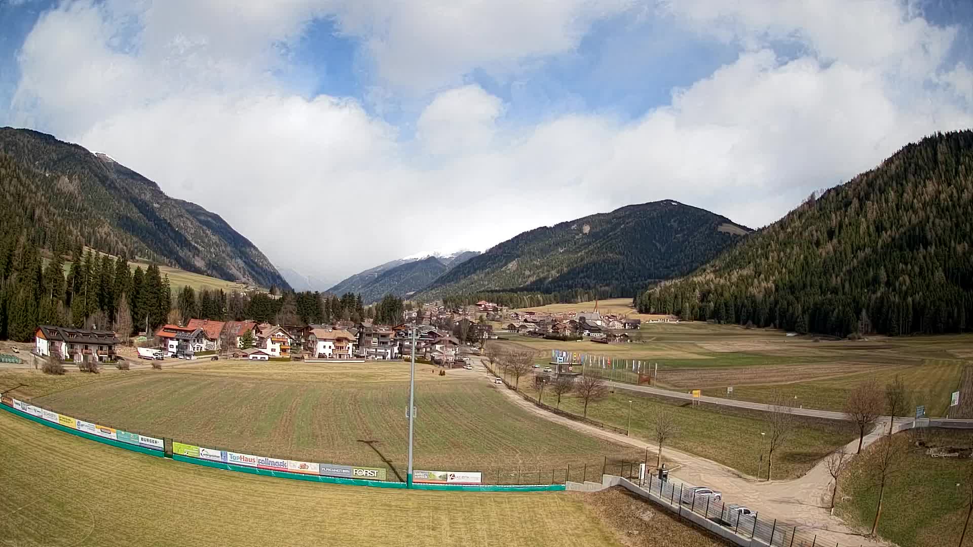 Webcam Niederrasen / Kronplatz – Vista en directo desde el Valle de Anterselva