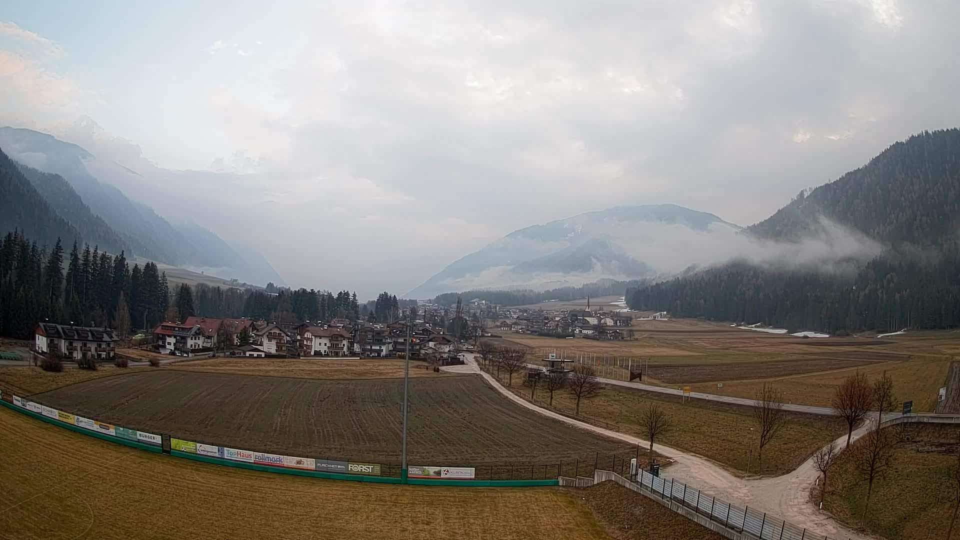 Webcam Niederrasen / Kronplatz – Vista en directo desde el Valle de Anterselva