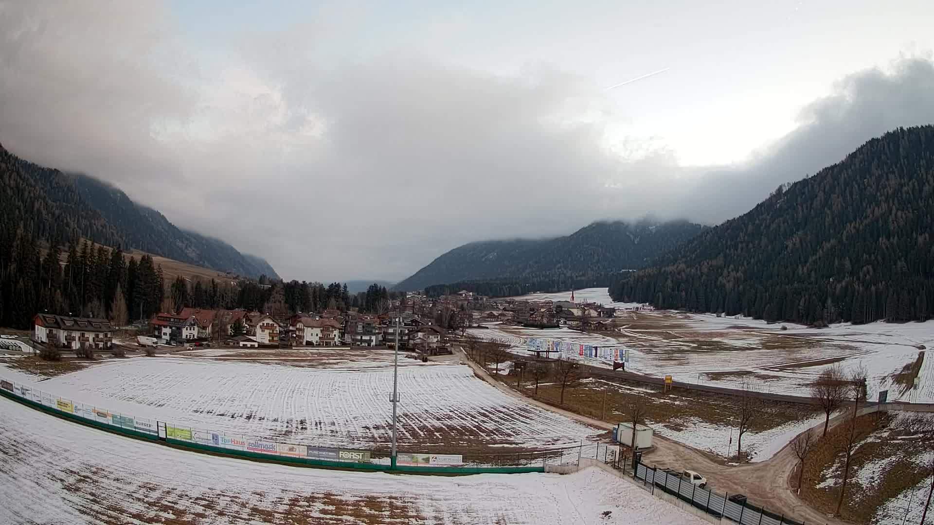 Webcam Niederrasen / Kronplatz – Vista en directo desde el Valle de Anterselva