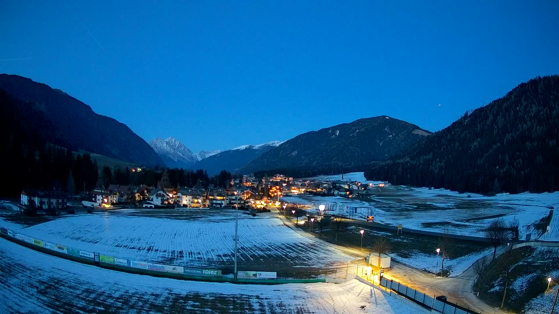 Webcam Niederrasen / Kronplatz – Vista en directo desde el Valle de Anterselva