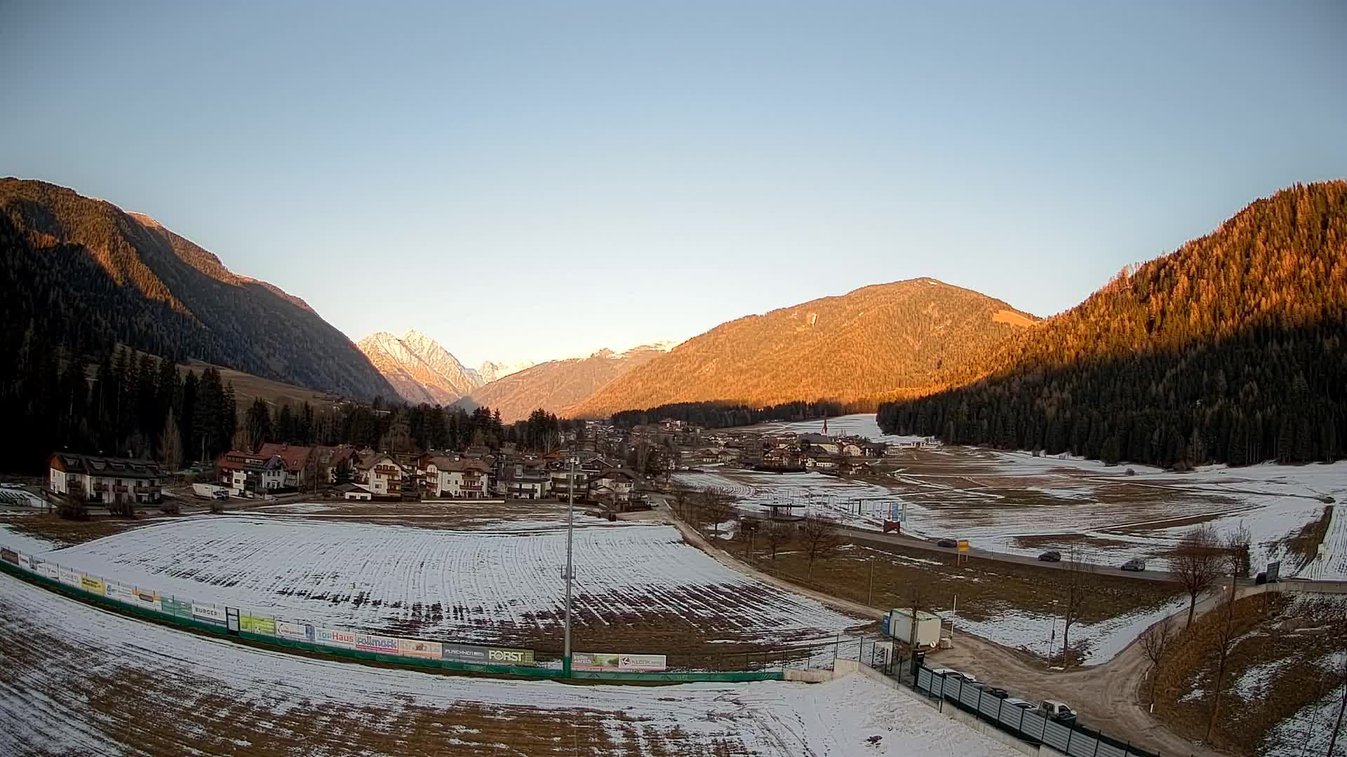 Webcam Niederrasen / Kronplatz – Vista en directo desde el Valle de Anterselva
