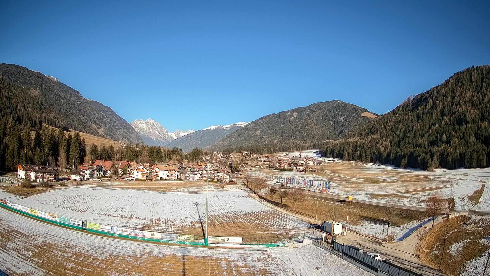 Webcam Niederrasen / Kronplatz – Vista en directo desde el Valle de Anterselva