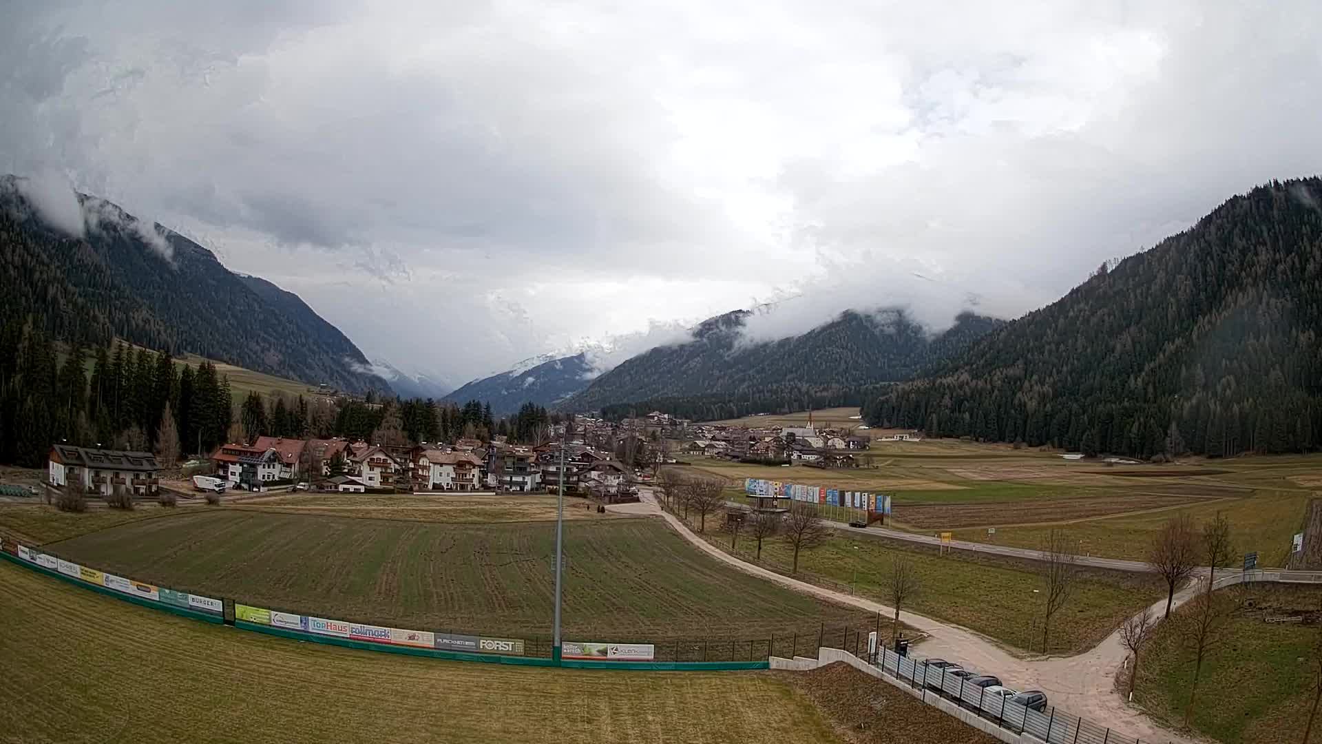 Webcam Niederrasen / Kronplatz – Vista en directo desde el Valle de Anterselva