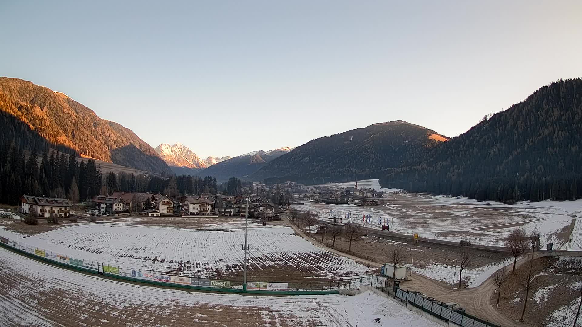 Webcam Niederrasen / Kronplatz – Vista en directo desde el Valle de Anterselva