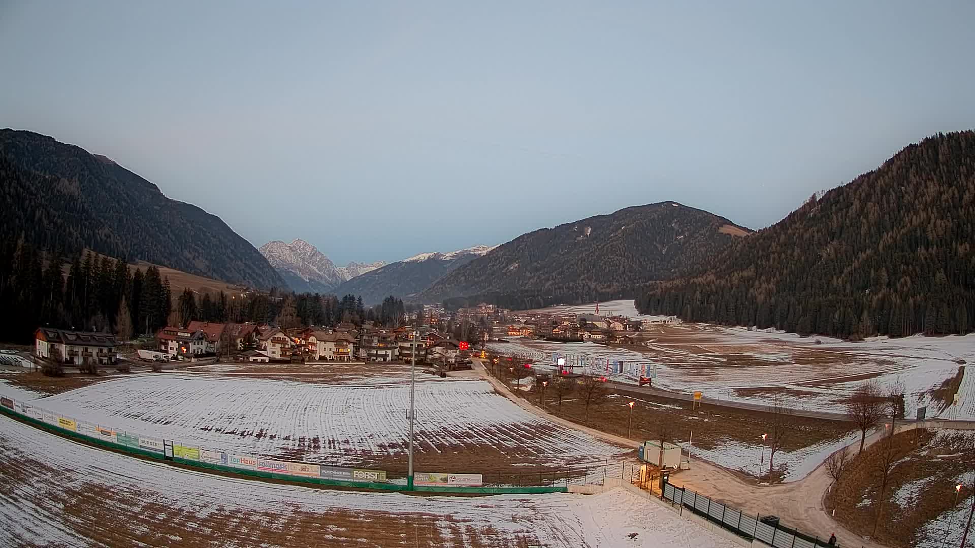 Webcam Niederrasen / Kronplatz – Vista en directo desde el Valle de Anterselva