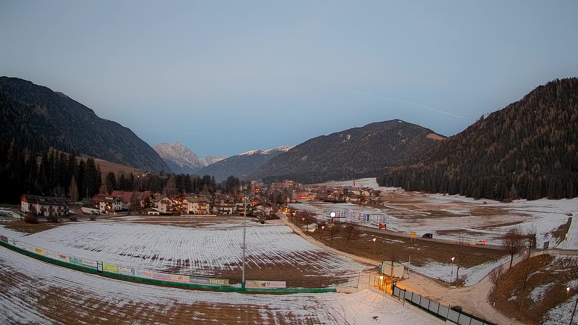 Webcam Niederrasen / Kronplatz – Vista en directo desde el Valle de Anterselva