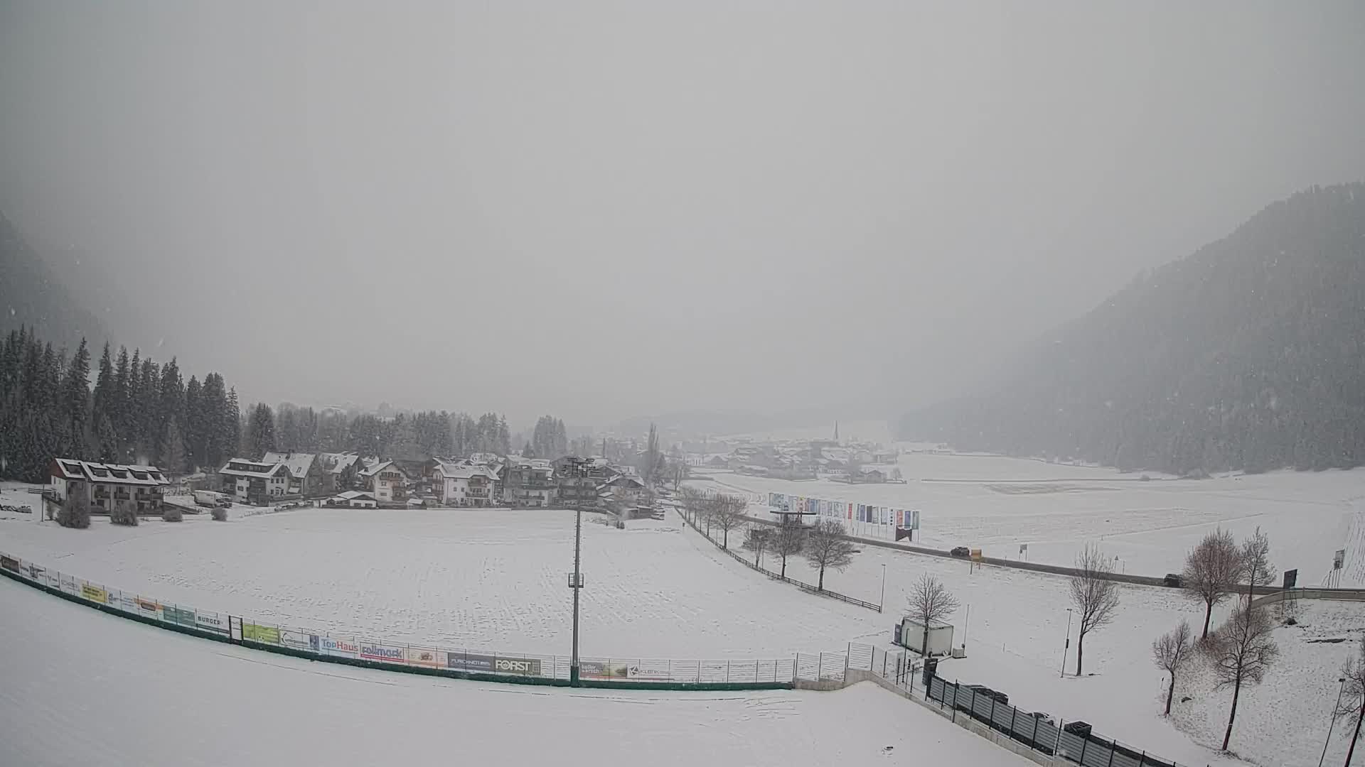 Webcam Niederrasen / Kronplatz – Vista en directo desde el Valle de Anterselva