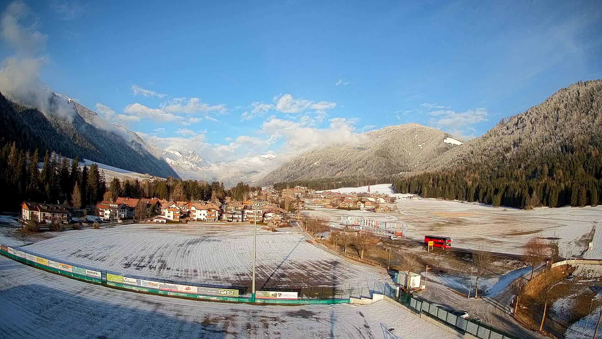 Webcam Rasun di Sotto / Plan de Corones – Vista live dalla Val Anterselva
