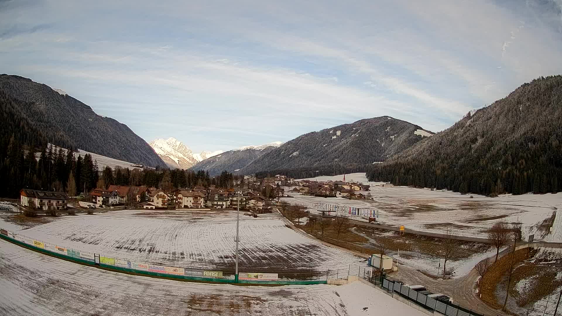 Webcam Niederrasen / Kronplatz – Vista en directo desde el Valle de Anterselva