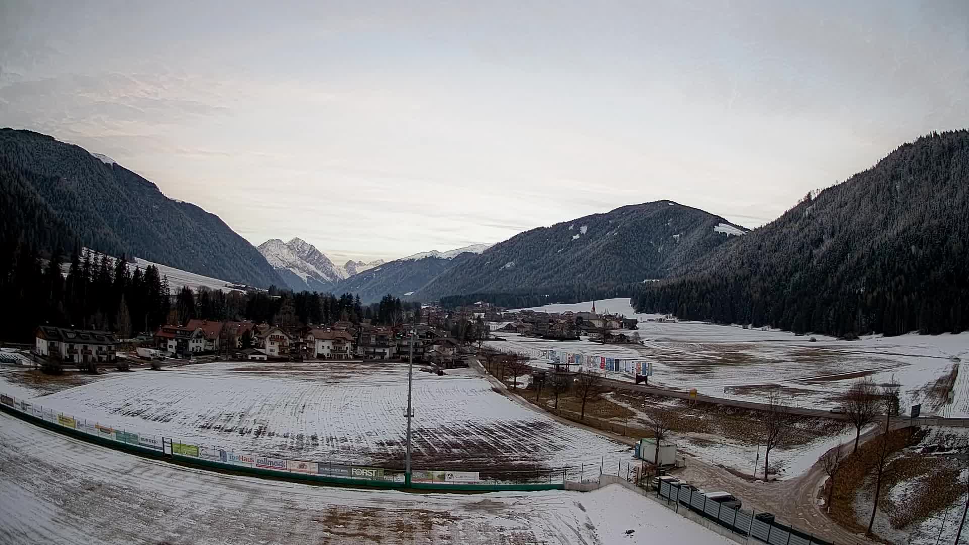 Webcam Niederrasen / Kronplatz – Vista en directo desde el Valle de Anterselva
