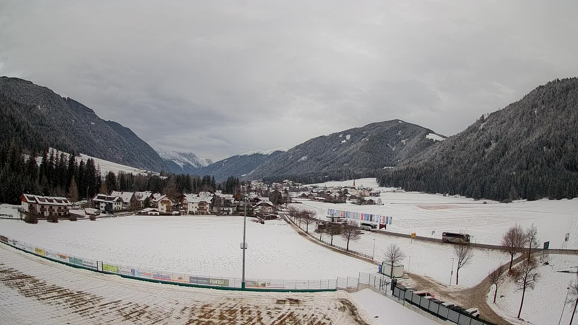 Webcam Niederrasen / Kronplatz – Vista en directo desde el Valle de Anterselva