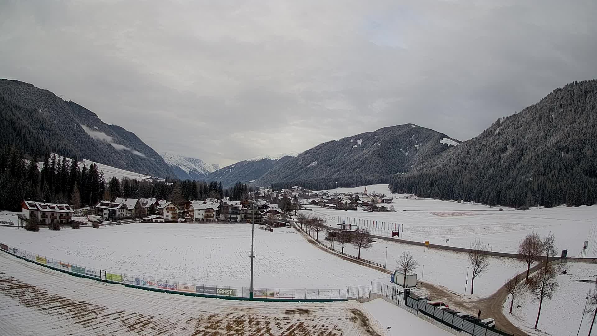 Webcam Niederrasen / Kronplatz – Vista en directo desde el Valle de Anterselva