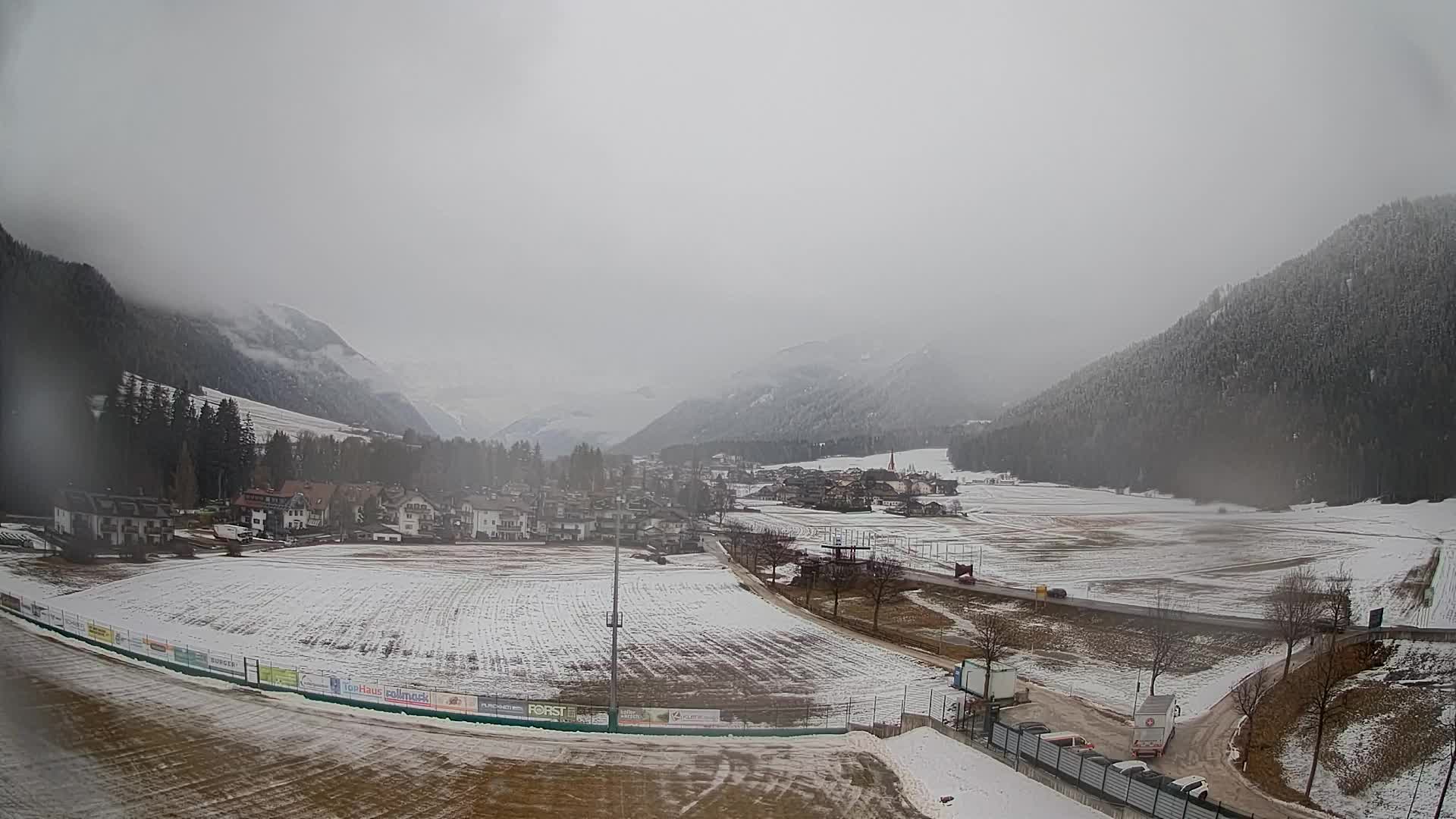 Webcam Niederrasen / Kronplatz – Vista en directo desde el Valle de Anterselva