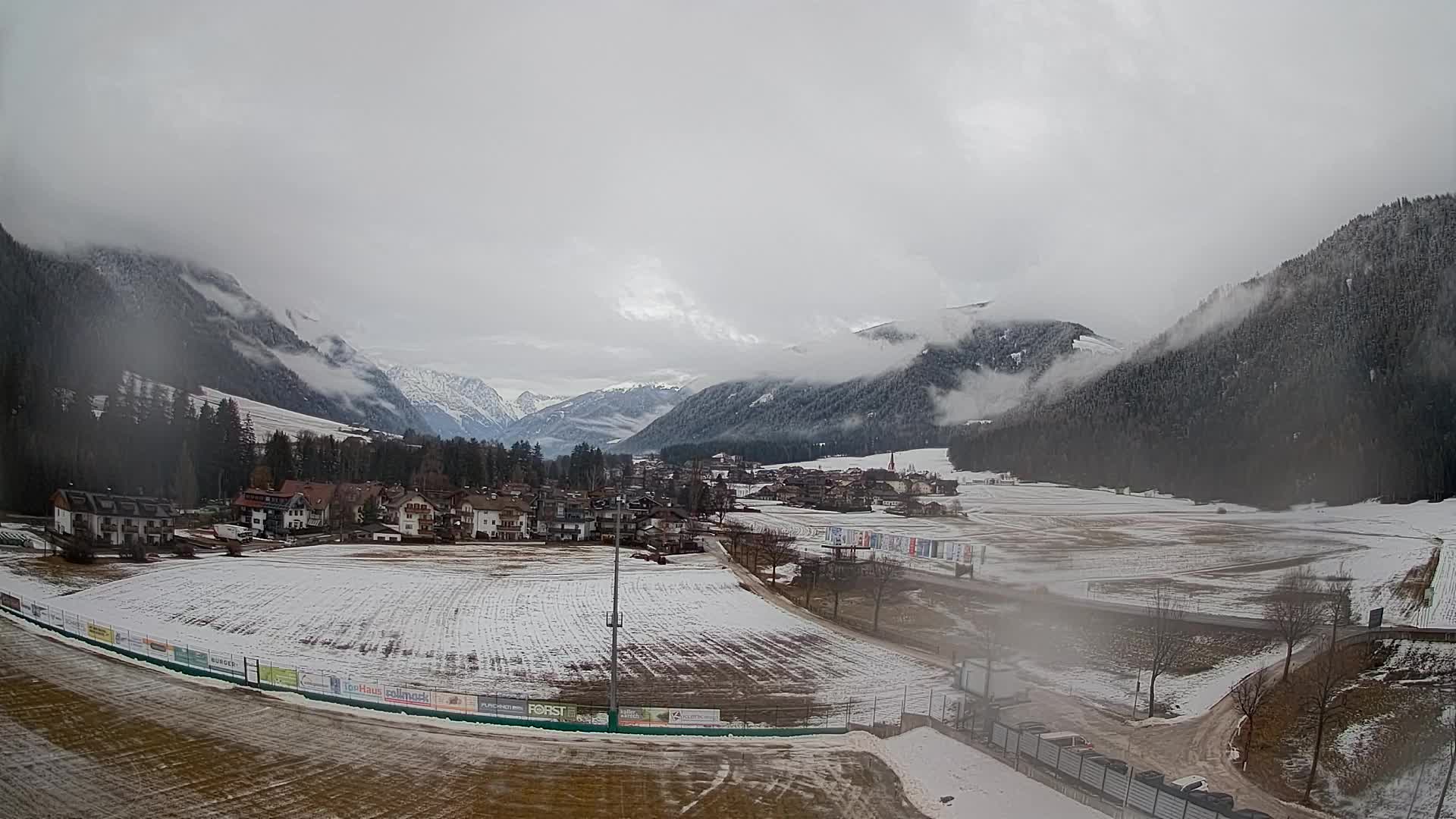 Webcam Niederrasen / Kronplatz – Vista en directo desde el Valle de Anterselva