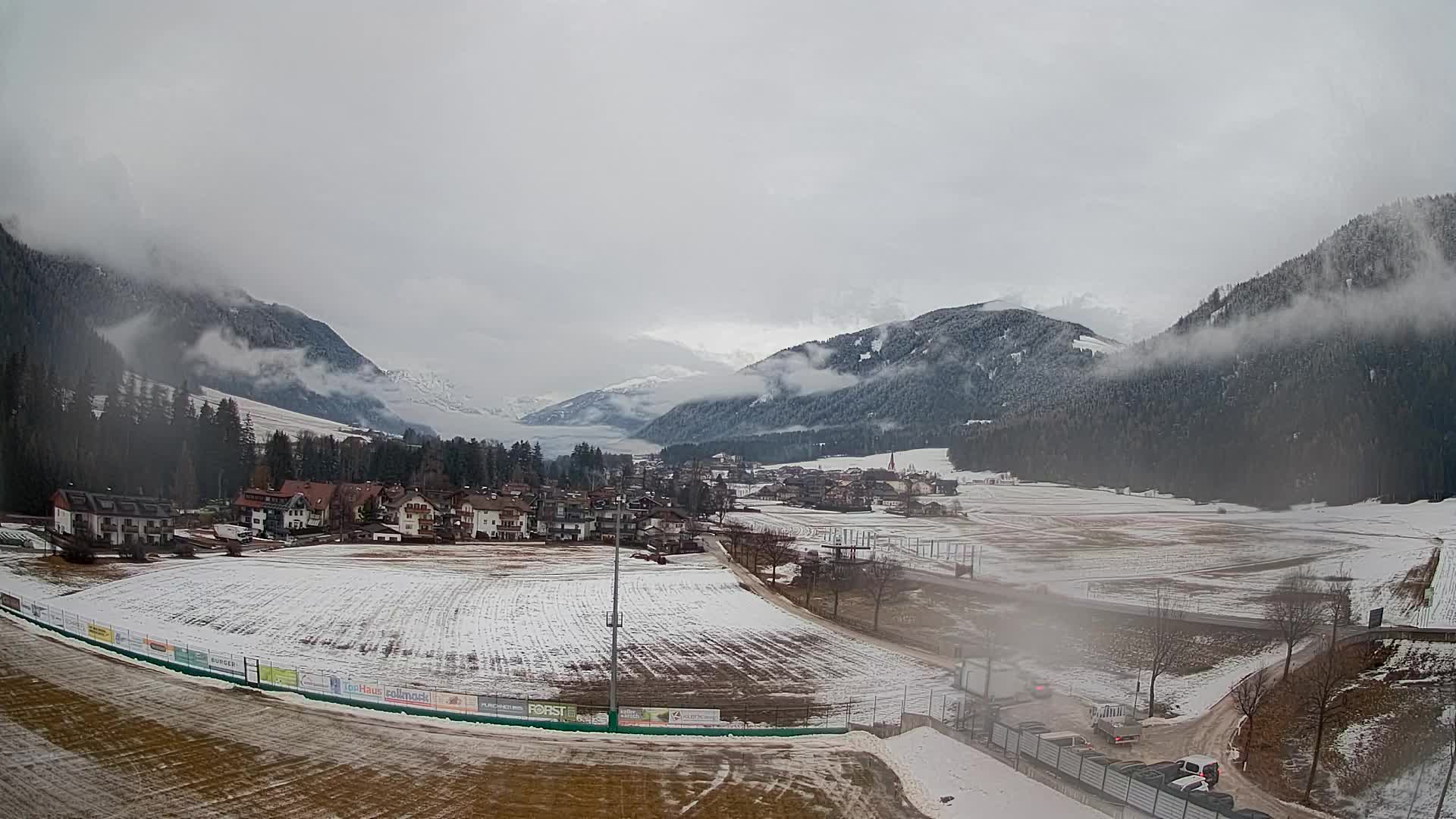 Webcam Niederrasen / Kronplatz – Vista en directo desde el Valle de Anterselva