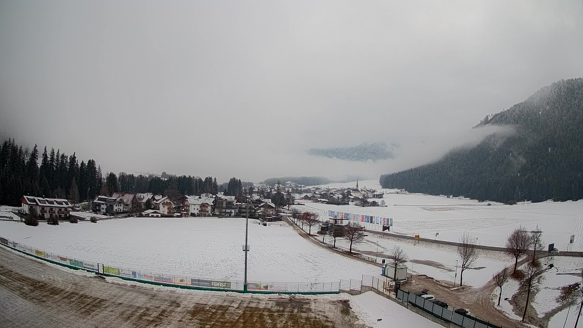 Webcam Niederrasen / Kronplatz – Vista en directo desde el Valle de Anterselva
