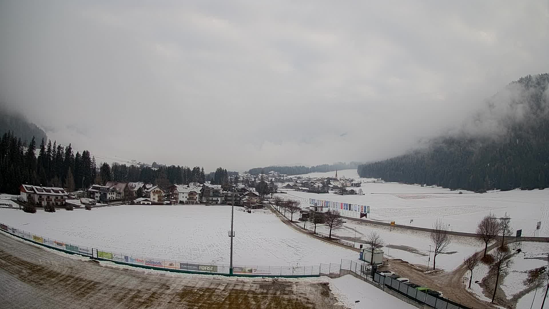 Webcam Niederrasen / Kronplatz – Vista en directo desde el Valle de Anterselva