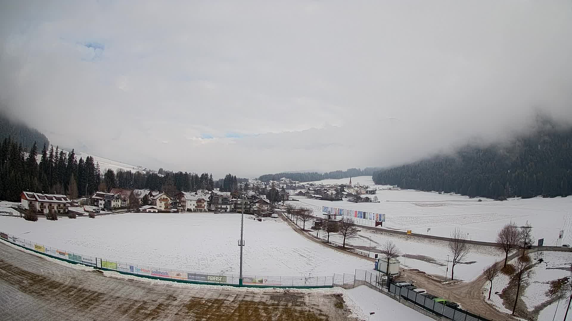 Webcam Niederrasen / Kronplatz – Vista en directo desde el Valle de Anterselva