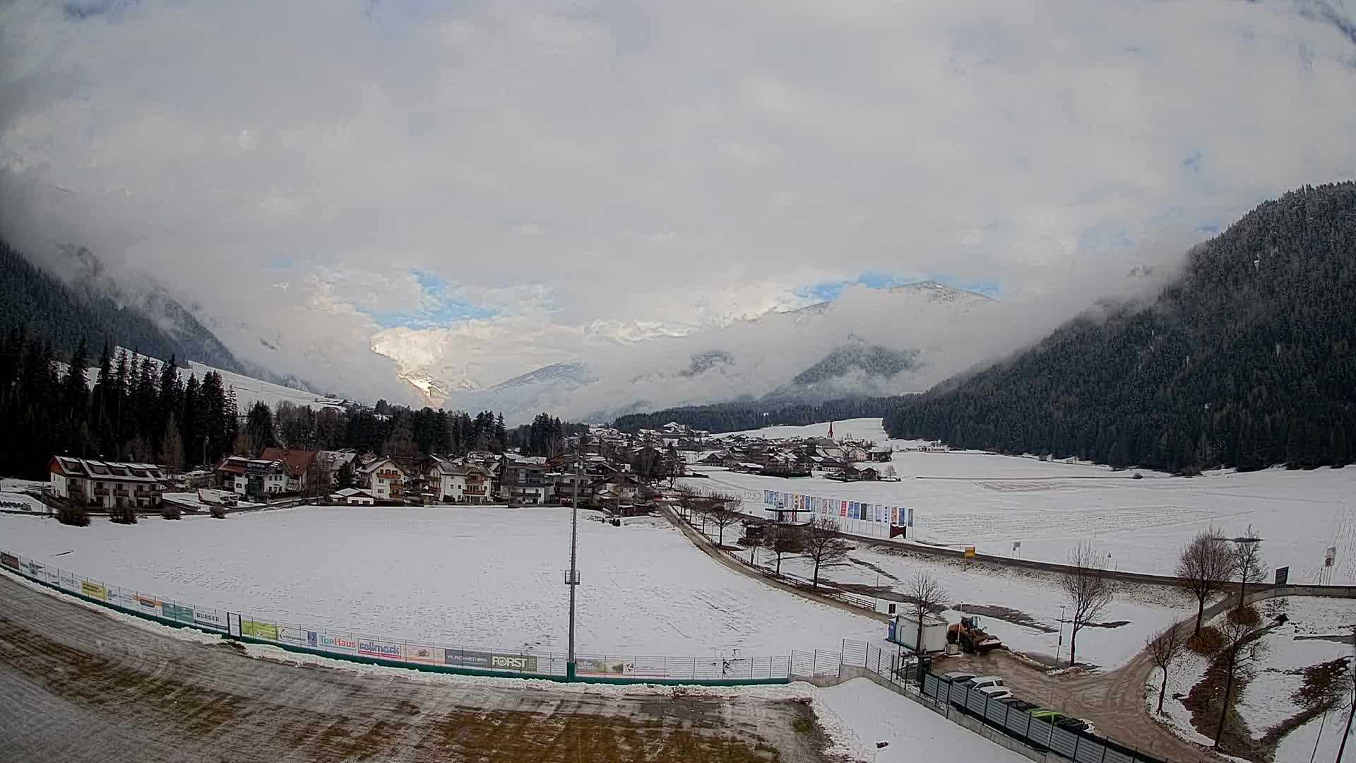 Webcam Rasun di Sotto / Plan de Corones – Vista live dalla Val Anterselva