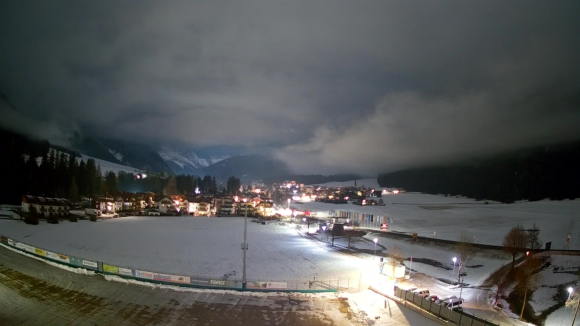 Webcam Niederrasen / Kronplatz – Vista en directo desde el Valle de Anterselva