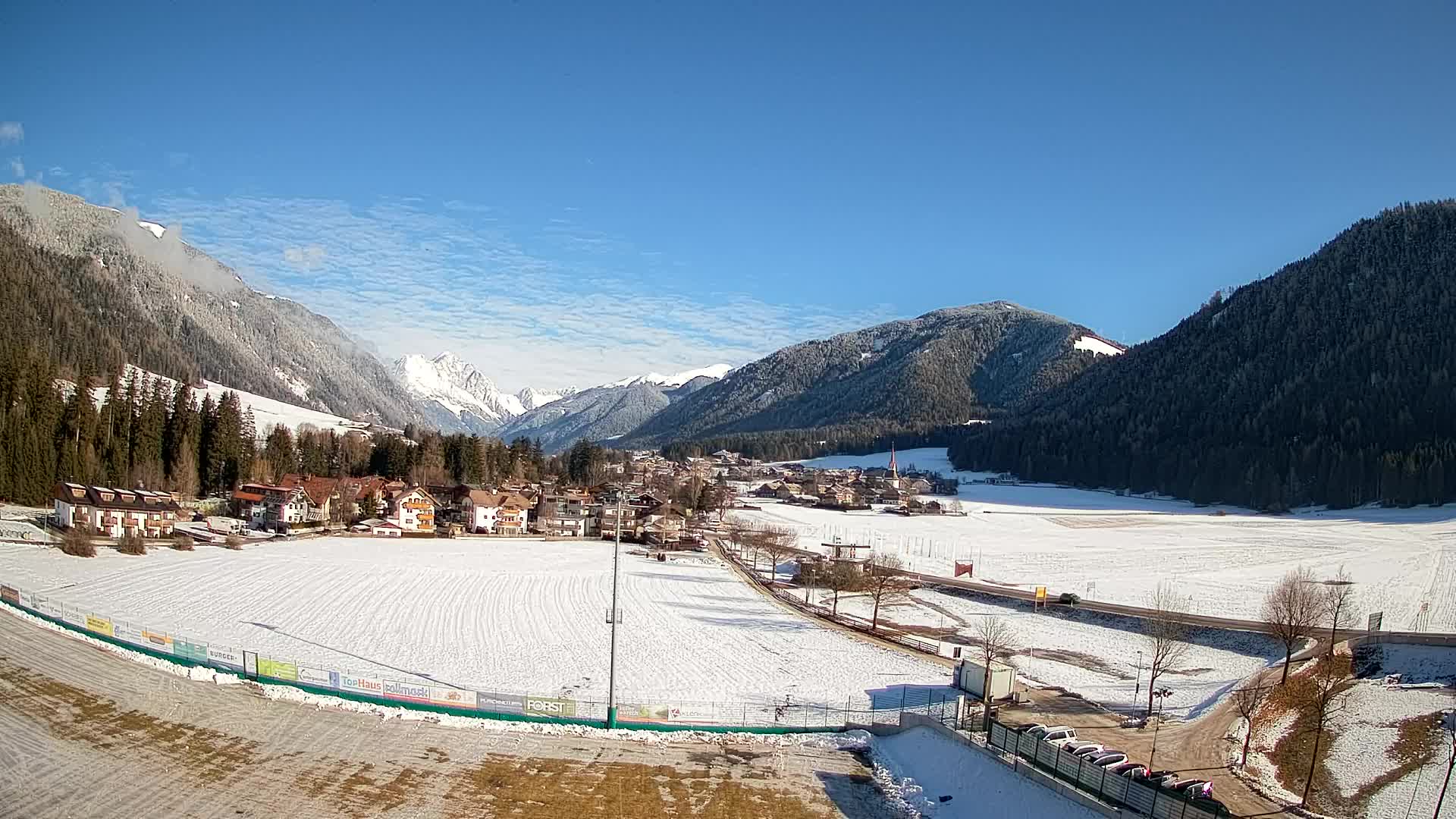 Webcam Rasun di Sotto / Plan de Corones – Vista live dalla Val Anterselva