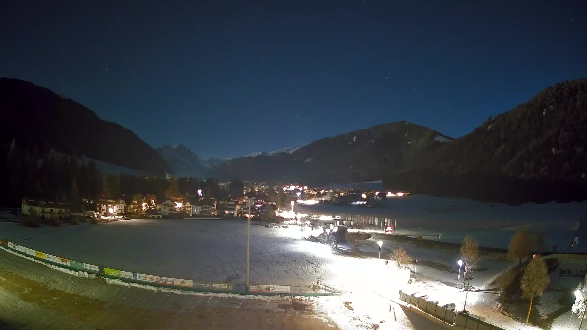 Webcam Niederrasen / Kronplatz – Vista en directo desde el Valle de Anterselva