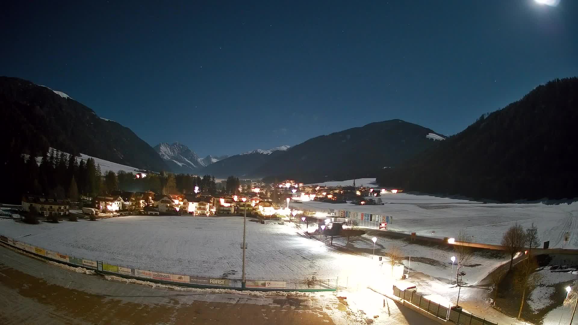 Webcam Niederrasen / Kronplatz – Vista en directo desde el Valle de Anterselva