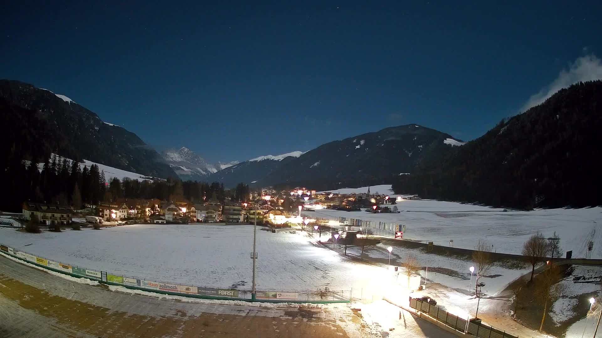 Webcam Niederrasen / Kronplatz – Vista en directo desde el Valle de Anterselva