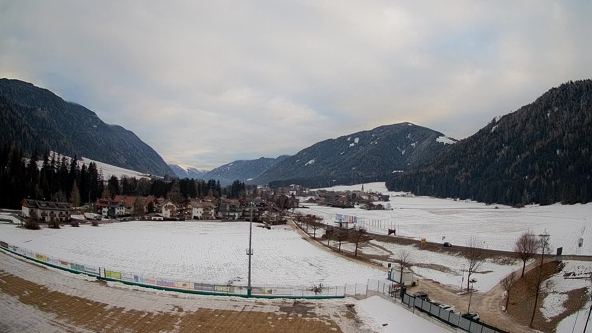 Webcam Niederrasen / Kronplatz – Vista en directo desde el Valle de Anterselva