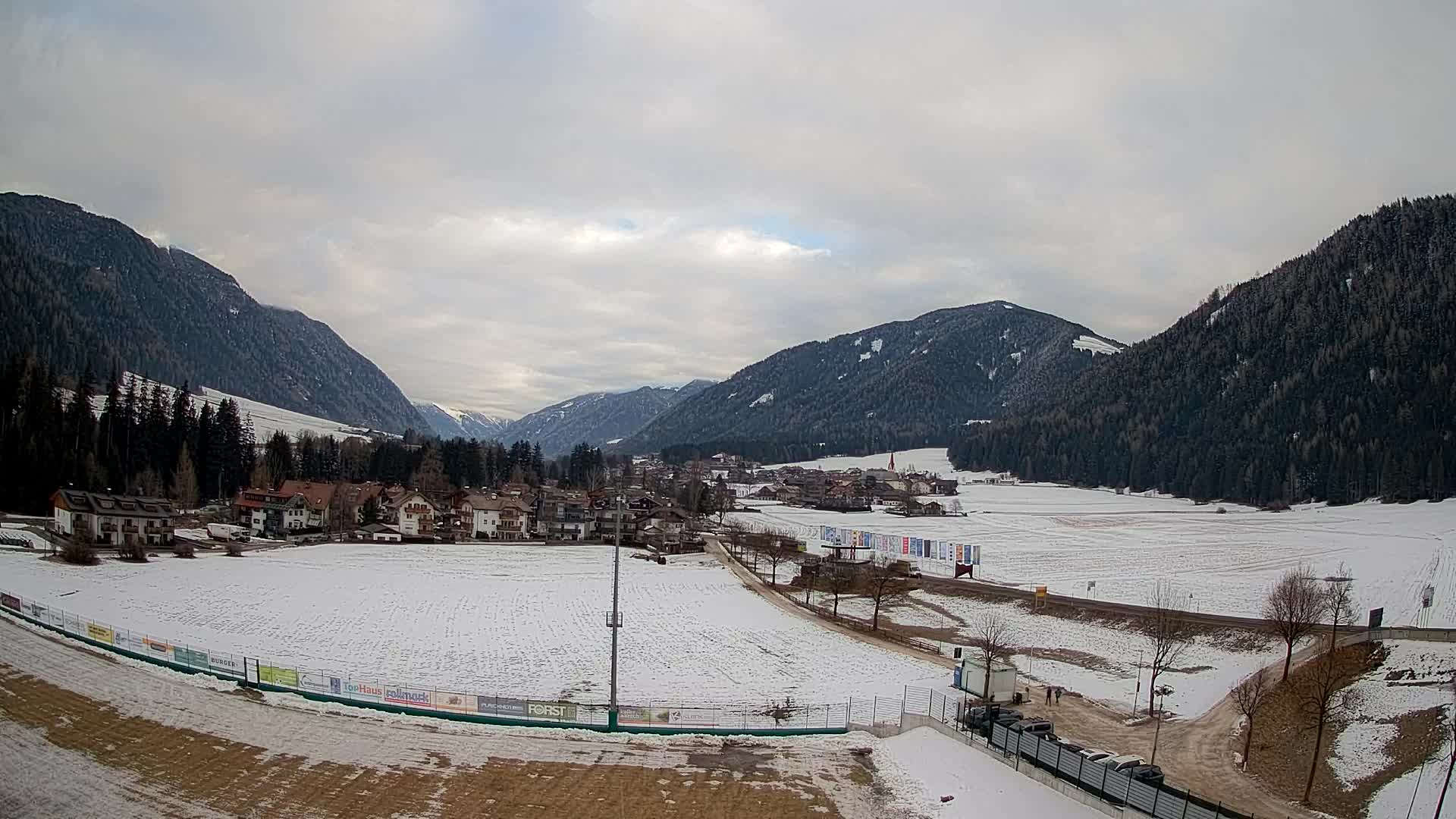 Webcam Niederrasen / Kronplatz – Vista en directo desde el Valle de Anterselva