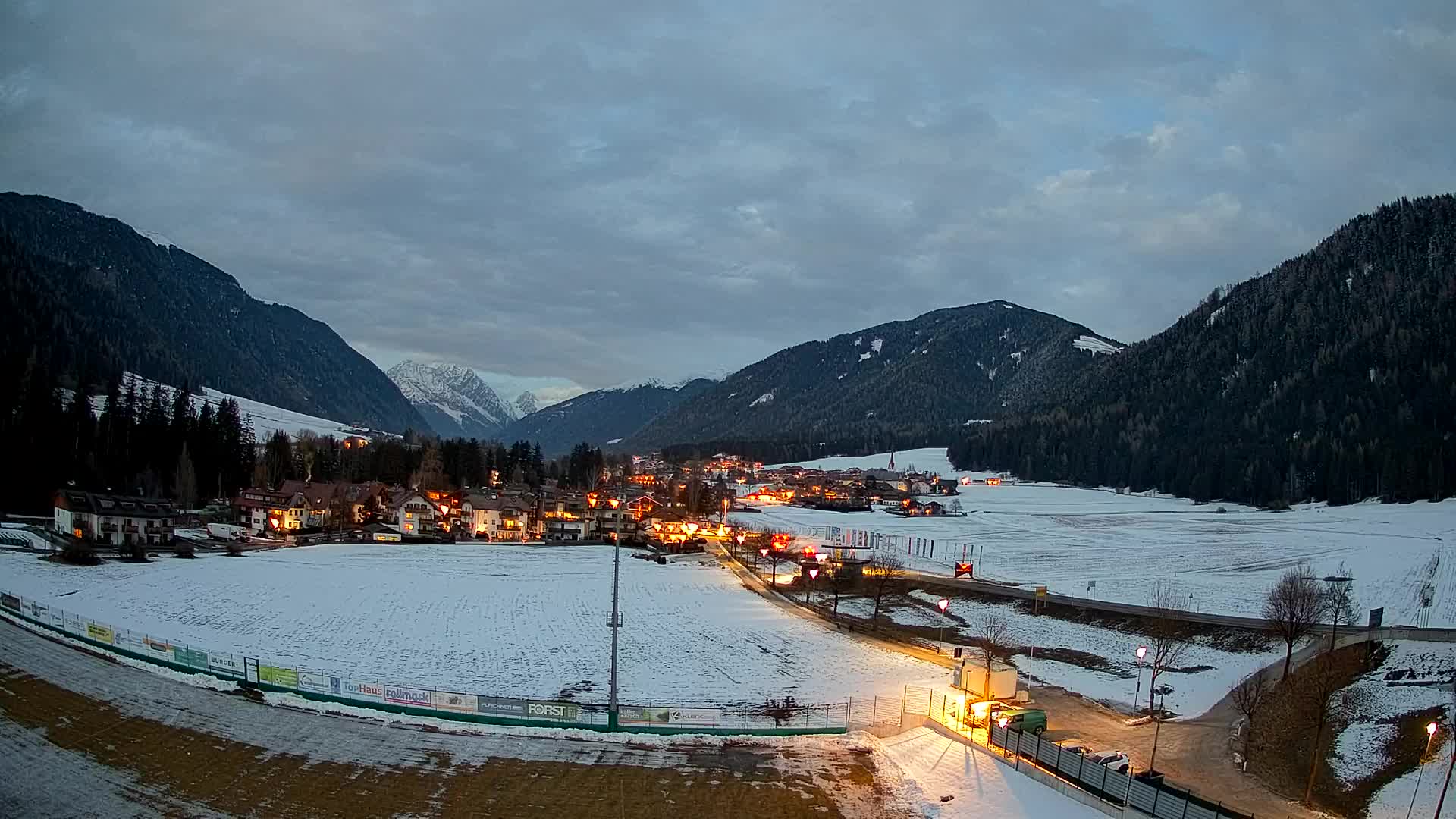 Webcam Niederrasen / Kronplatz – Vista en directo desde el Valle de Anterselva