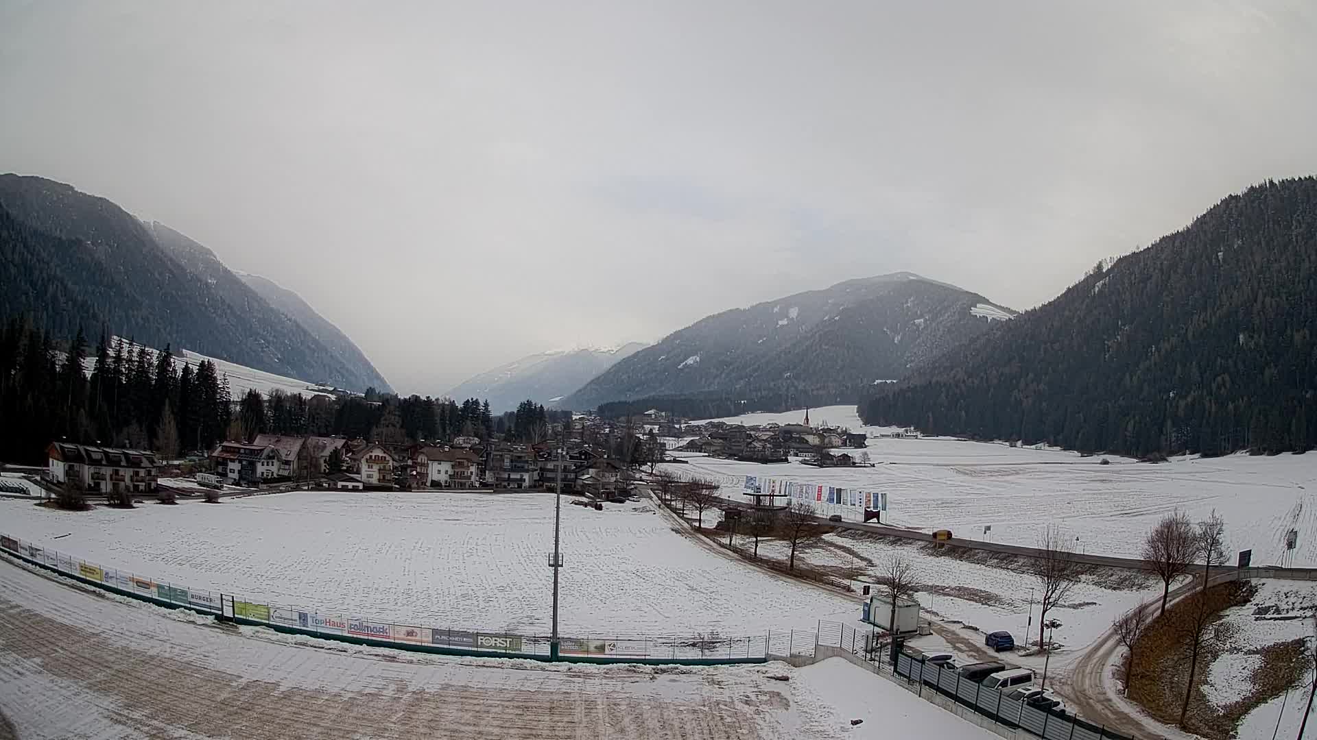 Webcam Niederrasen / Kronplatz – Vista en directo desde el Valle de Anterselva