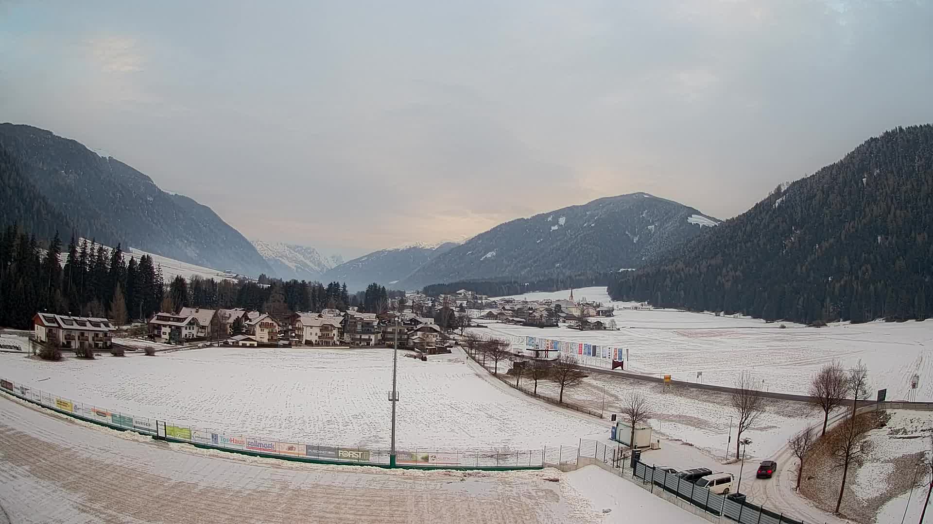 Webcam Niederrasen / Kronplatz – Vista en directo desde el Valle de Anterselva