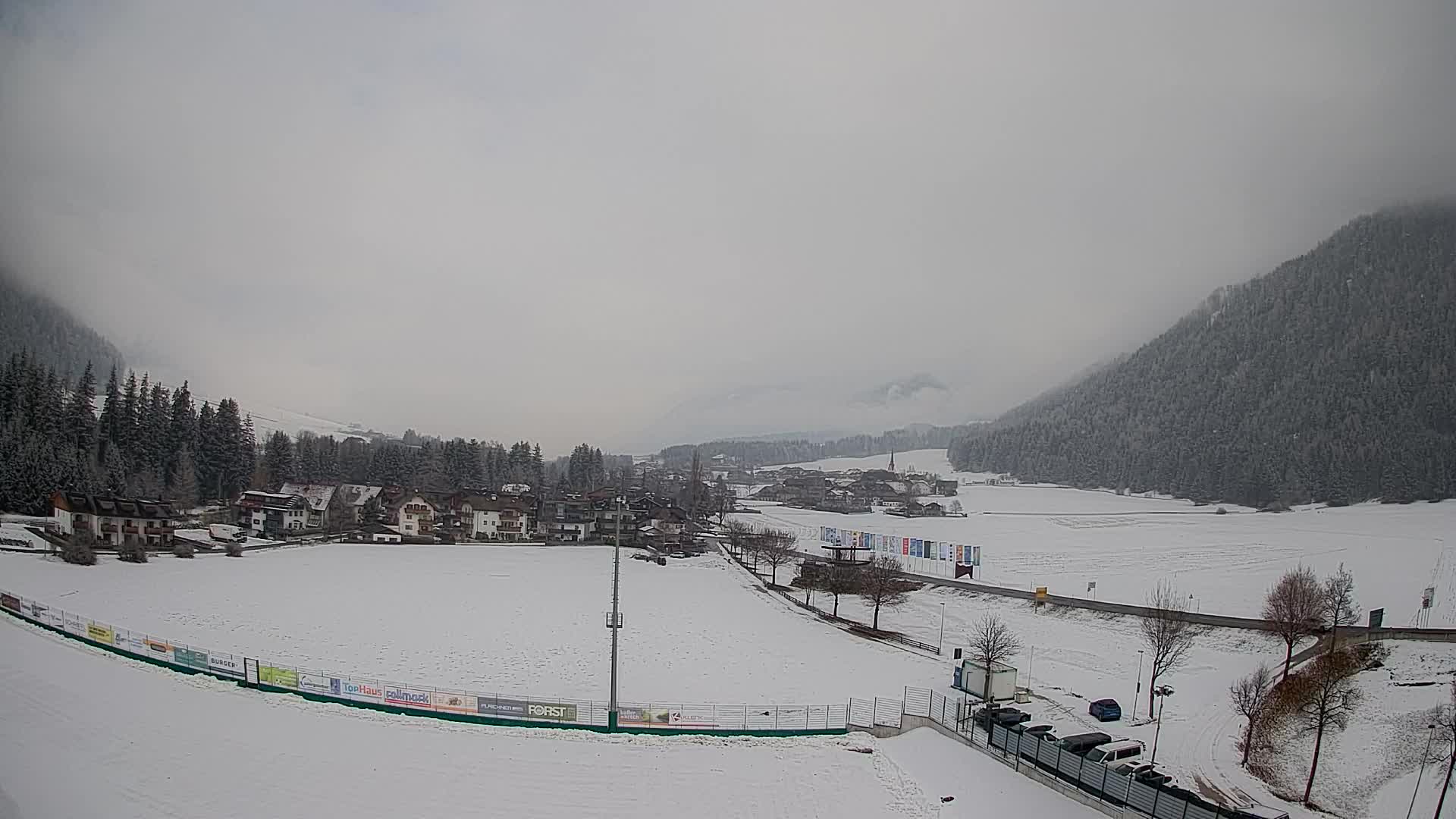 Webcam Niederrasen / Kronplatz – Vista en directo desde el Valle de Anterselva