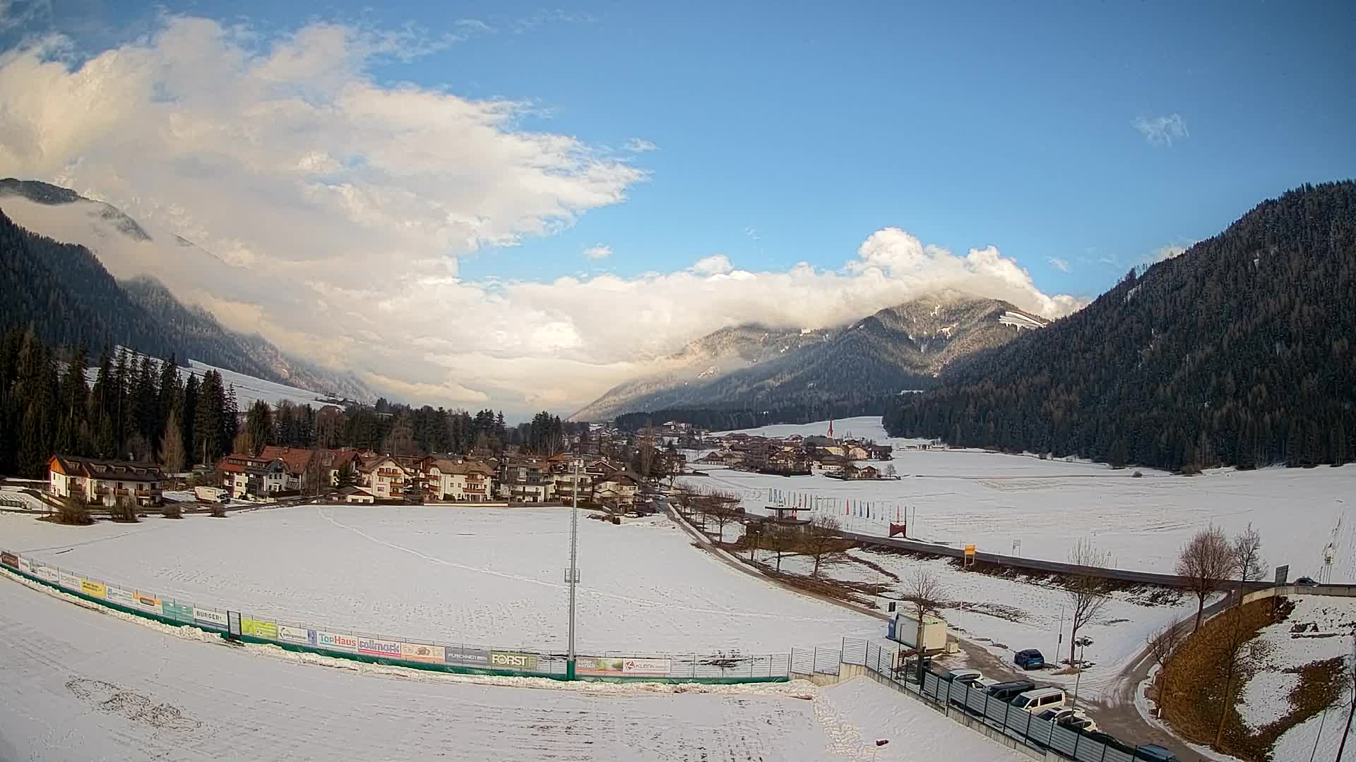Webcam Rasun di Sotto / Plan de Corones – Vista live dalla Val Anterselva
