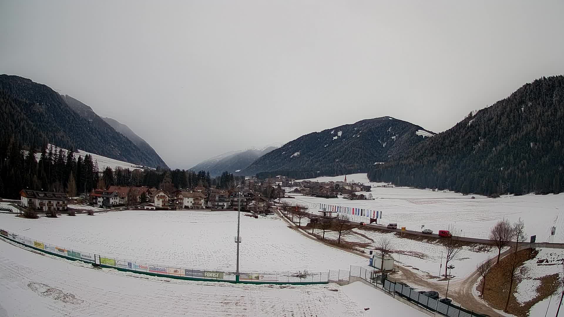 Webcam Niederrasen / Kronplatz – Vista en directo desde el Valle de Anterselva