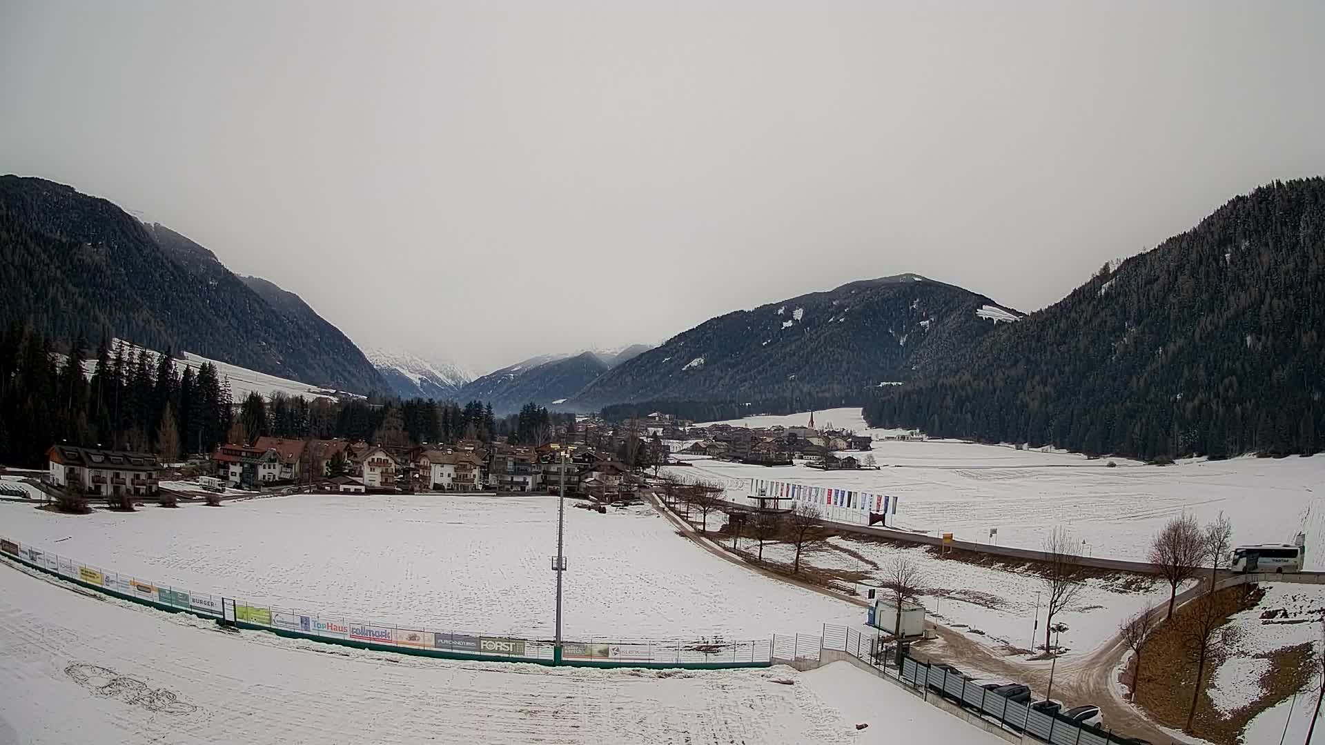 Webcam Niederrasen / Kronplatz – Vista en directo desde el Valle de Anterselva