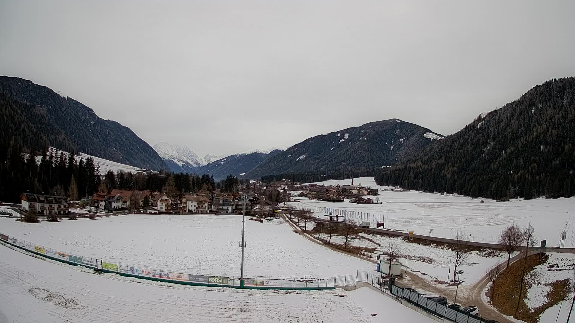 Webcam Niederrasen / Kronplatz – Vista en directo desde el Valle de Anterselva