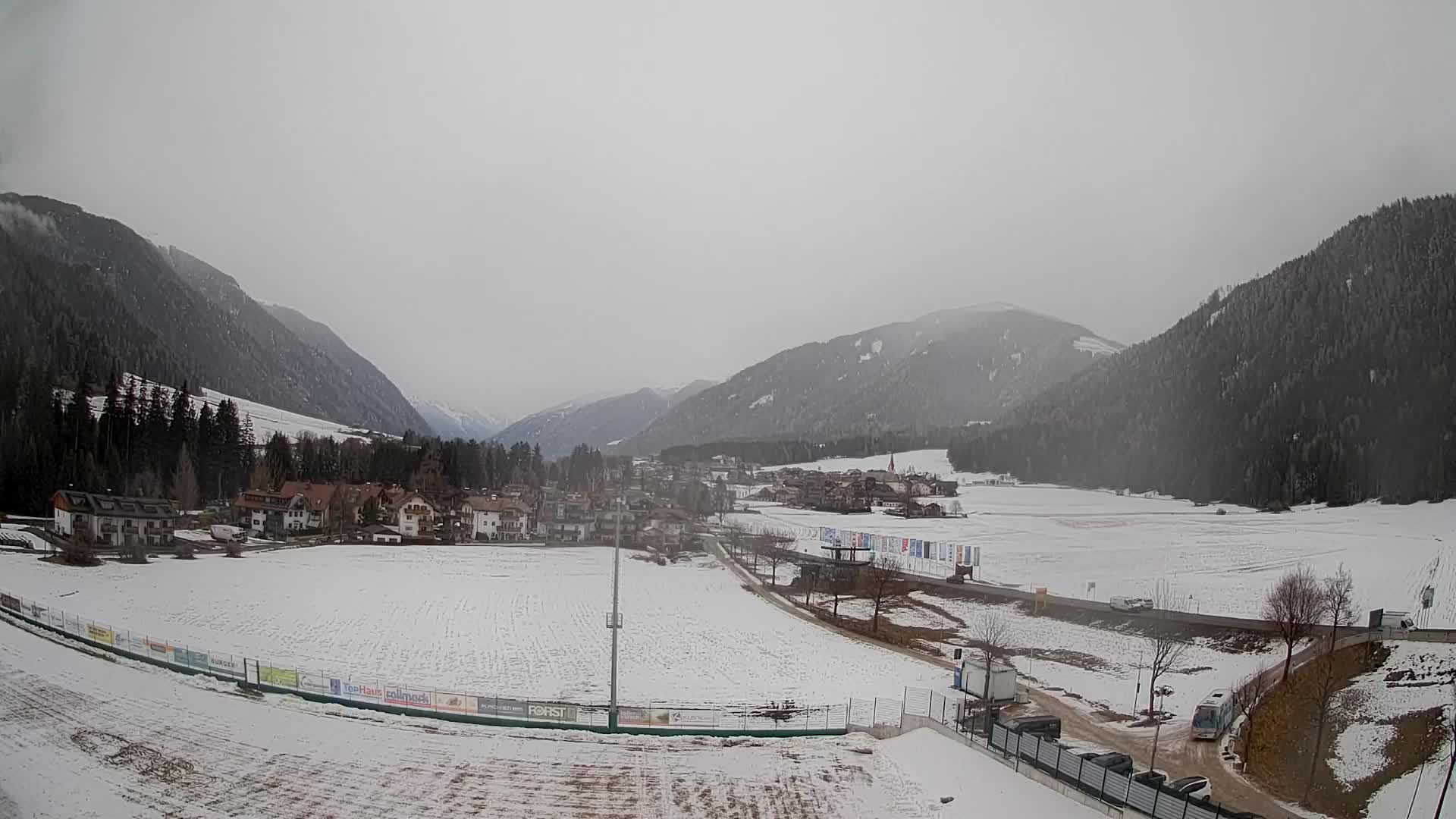 Webcam Niederrasen / Kronplatz – Vista en directo desde el Valle de Anterselva