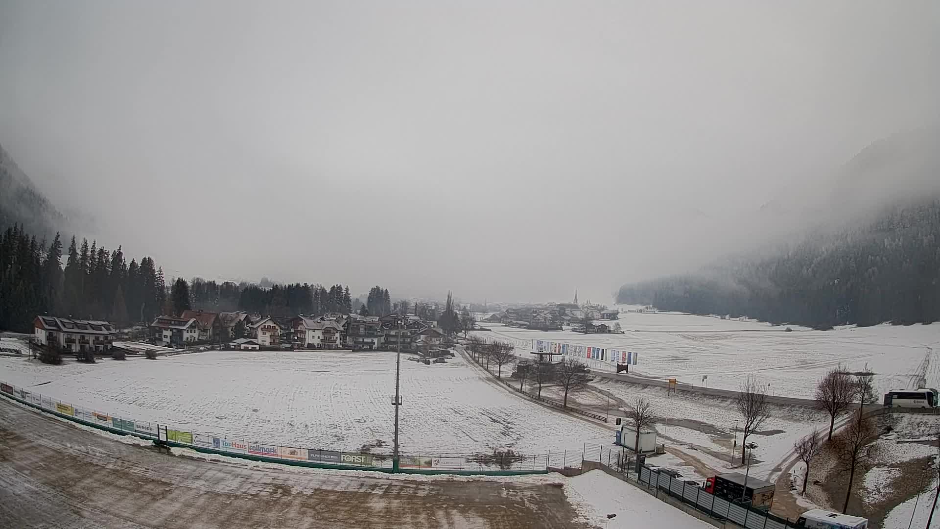 Webcam Niederrasen / Kronplatz – Vista en directo desde el Valle de Anterselva