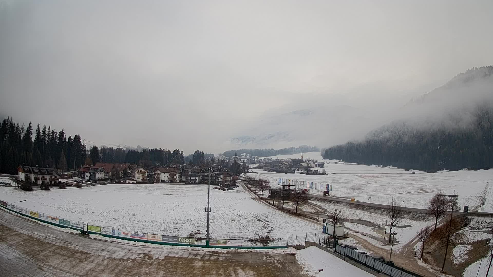 Webcam Niederrasen / Kronplatz – Vista en directo desde el Valle de Anterselva